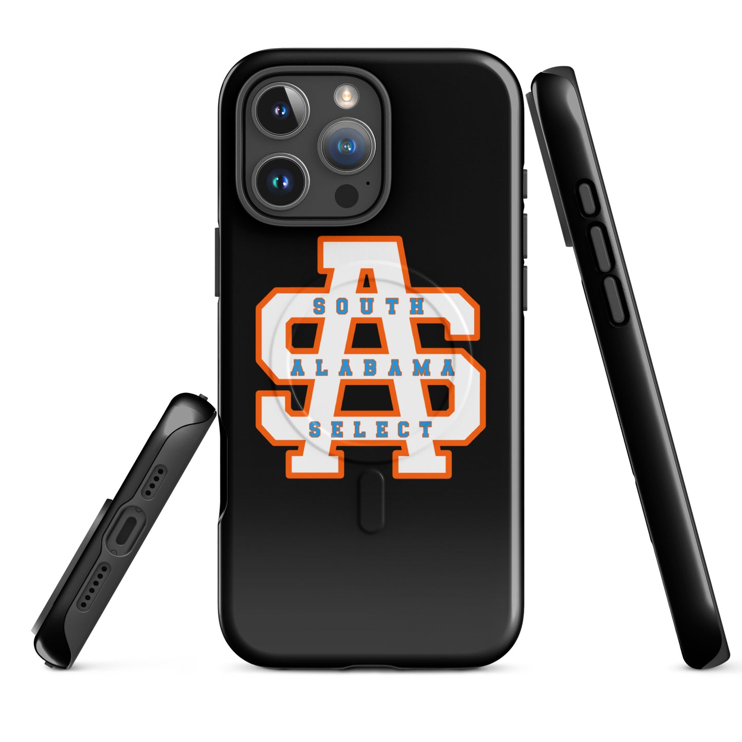 Magsafe Tough Case for iPhone | South Alabama Select 8U | Letter Crest Logo