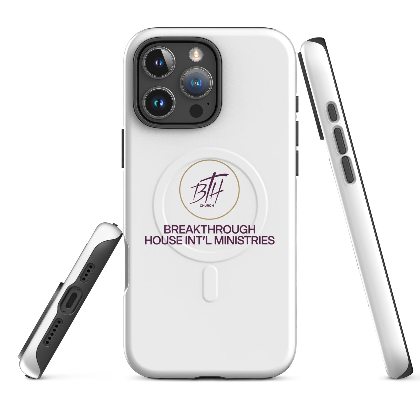 Magsafe Tough Case for iPhone | Breakthrough House International Ministries | Crest Logo