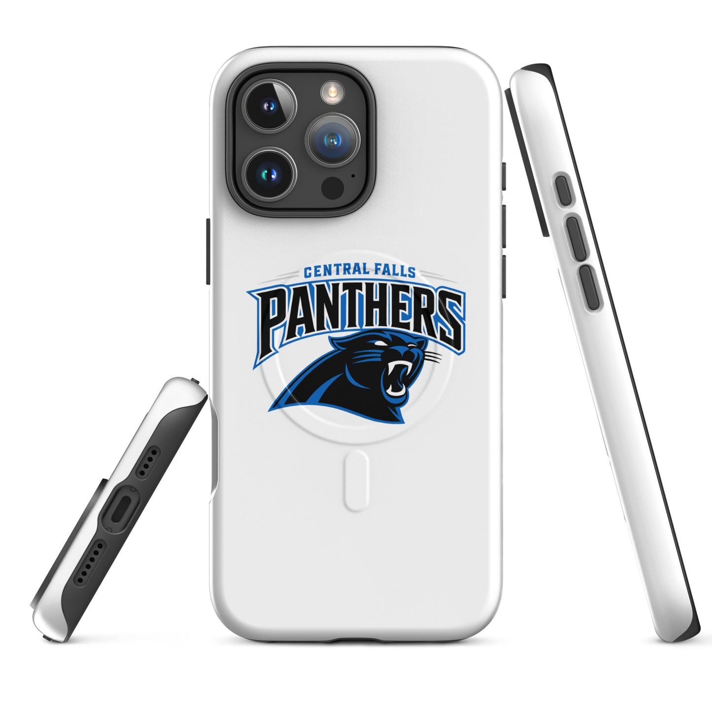 Magsafe Tough Case for iPhone | Central Falls Panthers | Emblem Logo