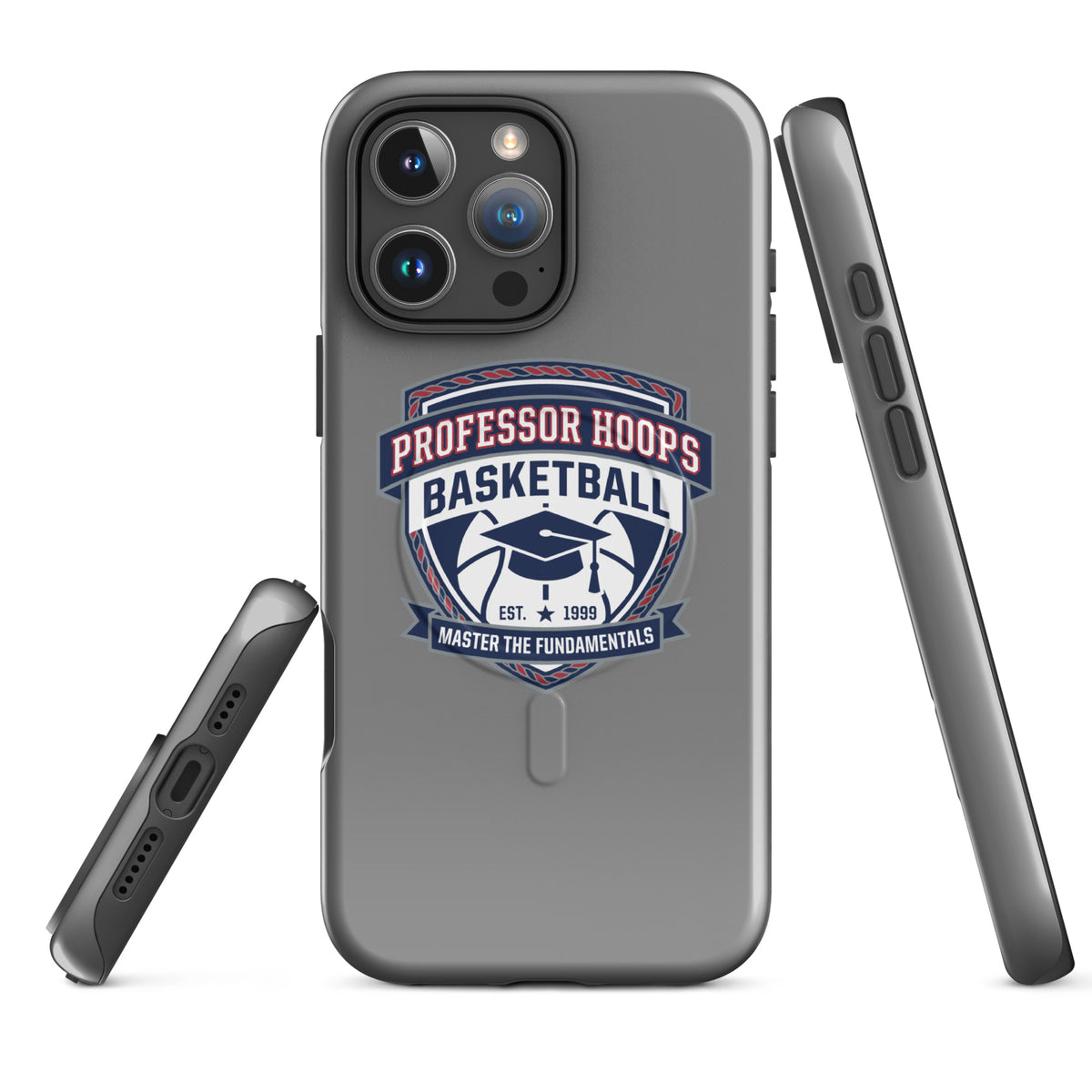 Magsafe Tough Case for iPhone | Professor Hoops Basketball | Crest Logo