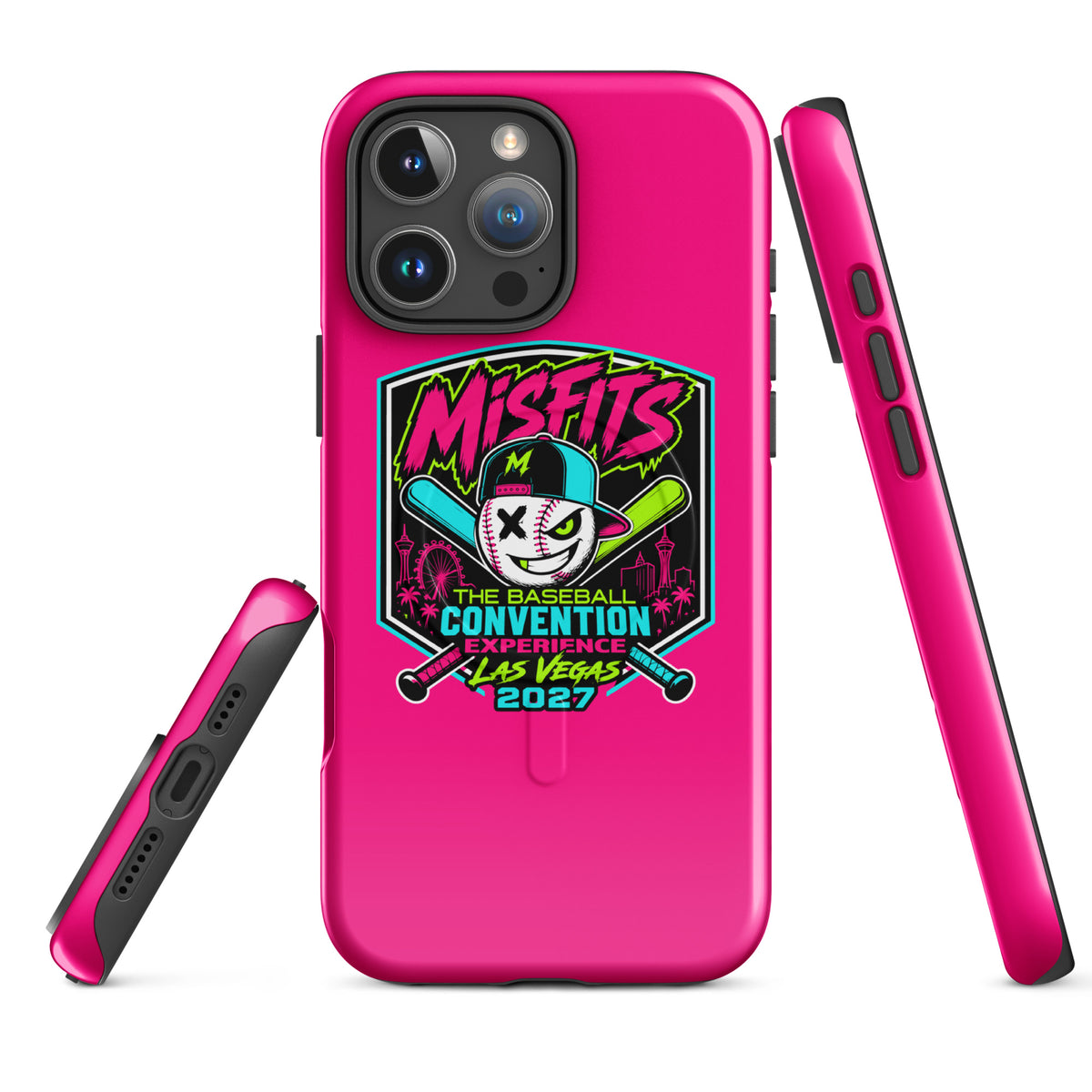 Magsafe Tough Case for iPhone | Misfits Baseball | Shield Logo