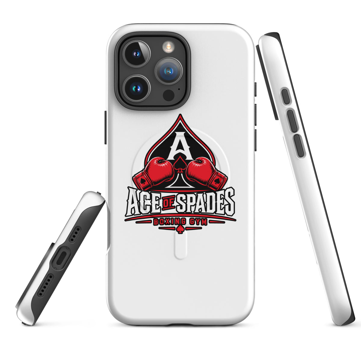 Magsafe Tough Case for iPhone | Ace of Spades Boxing Gym | Emblem Logo