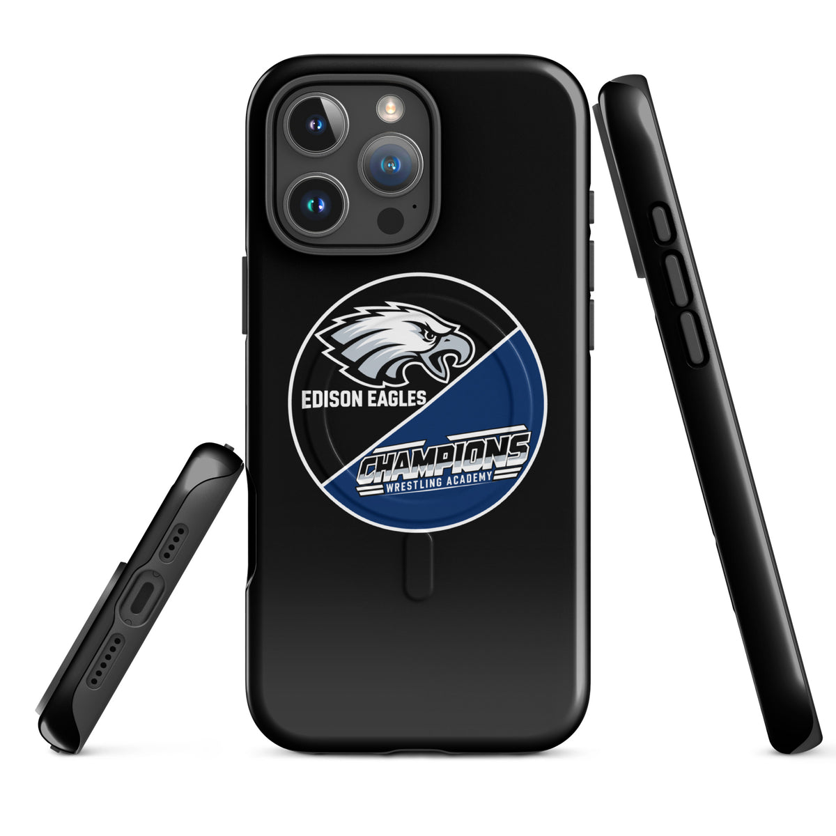 Magsafe Tough Case for iPhone | Edison Eagles/CWA Wrestling | Badge Logo