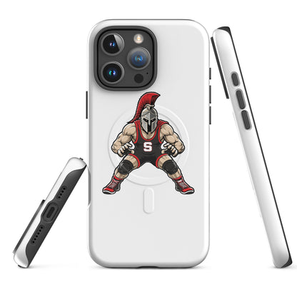 Magsafe Tough Case for iPhone | Spartan Wrestling Club | Mascot Logo