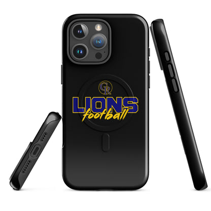 Magsafe Tough Case for iPhone | Chestnut Ridge Lions Football | Vanguard Logo