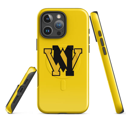 Magsafe Tough Case for iPhone | West Milford Indoor Track & Field Team | Emblem Logo