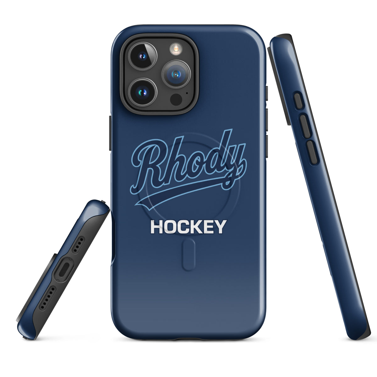 Magsafe Tough Case for iPhone | URI Men’s Hockey | Athletics Logo
