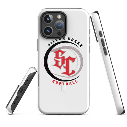 Magsafe Tough Case for iPhone | Silver Creek 12U Schreiber | Emblem Logo
