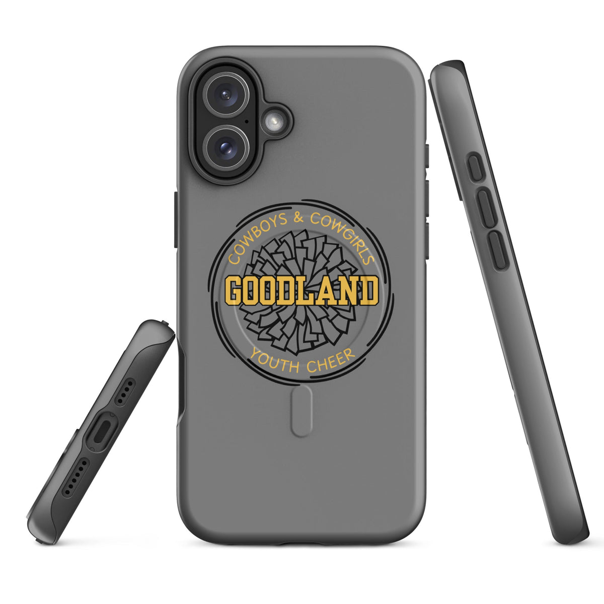 Magsafe Tough Case for iPhone | Goodland Youth Cheer | Crest Logo