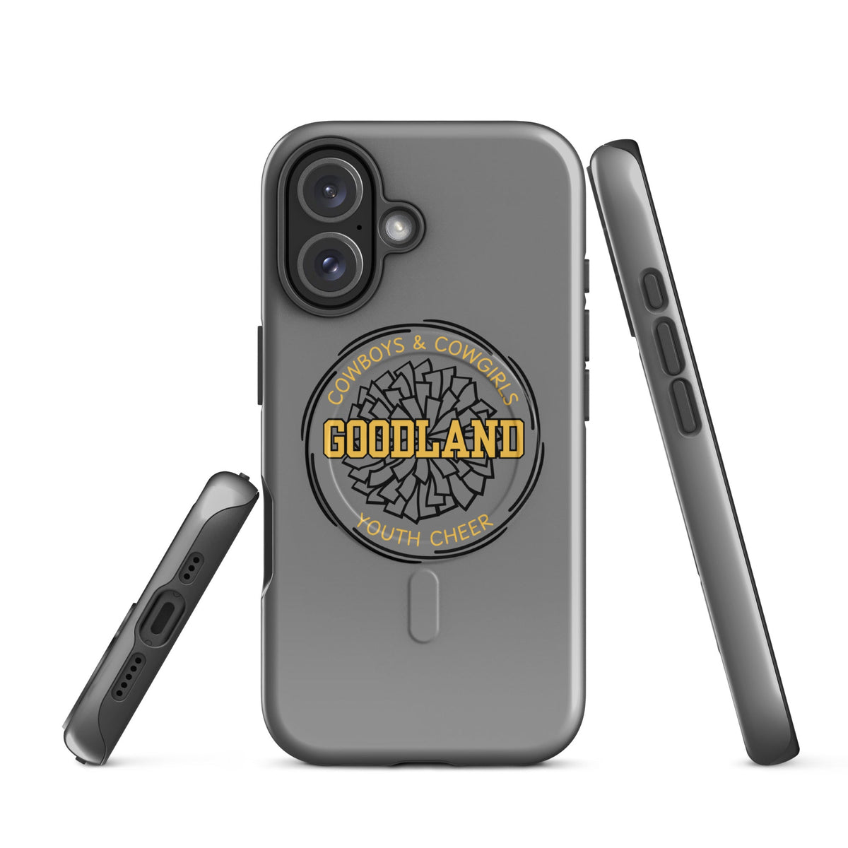 Magsafe Tough Case for iPhone | Goodland Youth Cheer | Crest Logo