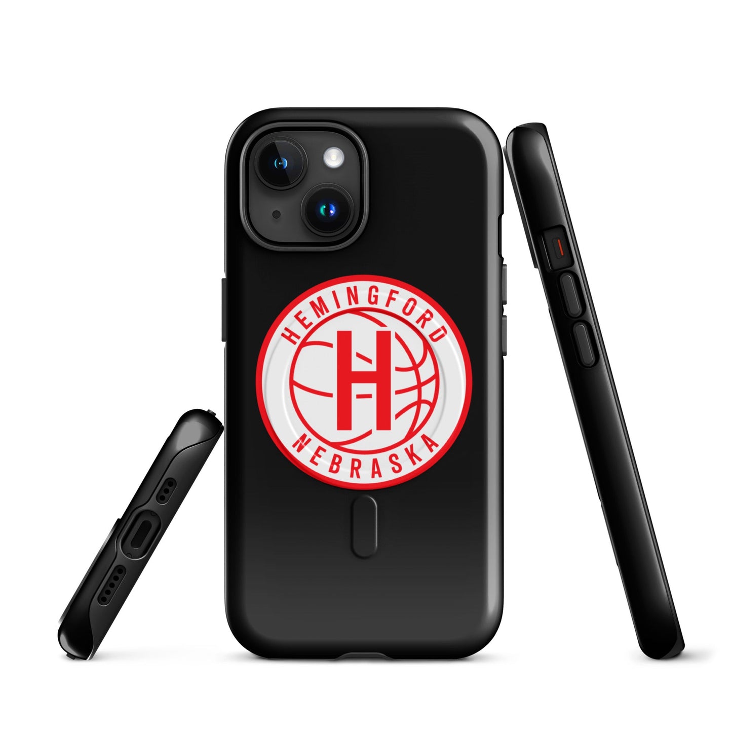 Magsafe Tough Case for iPhone | Hemingford Bobcats | Alt Badge Logo