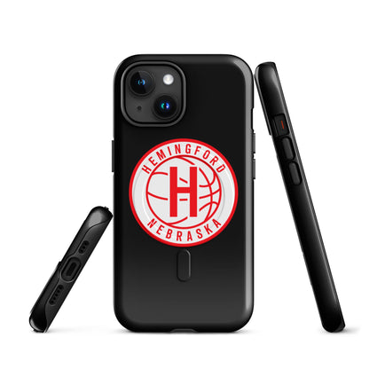 Magsafe Tough Case for iPhone | Hemingford Bobcats | Alt Badge Logo