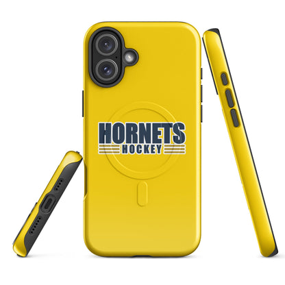 Magsafe Tough Case for iPhone | HORNETS | Modern Script Logo