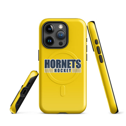 Magsafe Tough Case for iPhone | HORNETS | Modern Script Logo