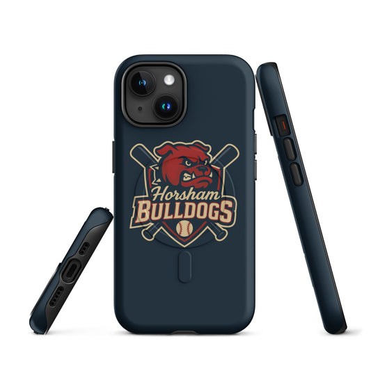 Magsafe Tough Case for iPhone | Horsham Travel Baseball | Bulldogs Logo