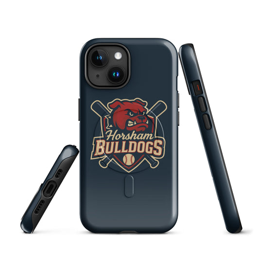 Magsafe Tough Case for iPhone | Horsham Travel Baseball | Bulldogs Logo