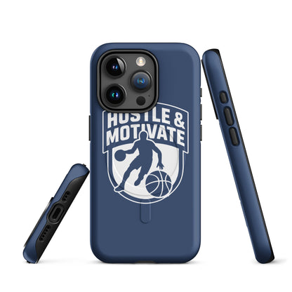 Magsafe Tough Case for iPhone | Hustle and Motivate Basketball
