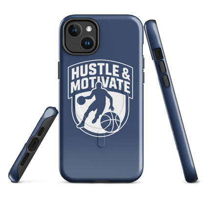 Magsafe Tough Case for iPhone | Hustle and Motivate Basketball