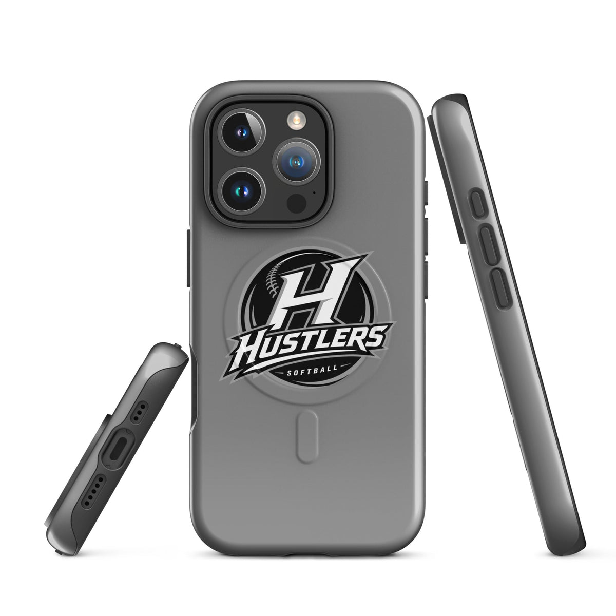 Magsafe Tough Case for iPhone | Hustlers Softball | Crest Logo