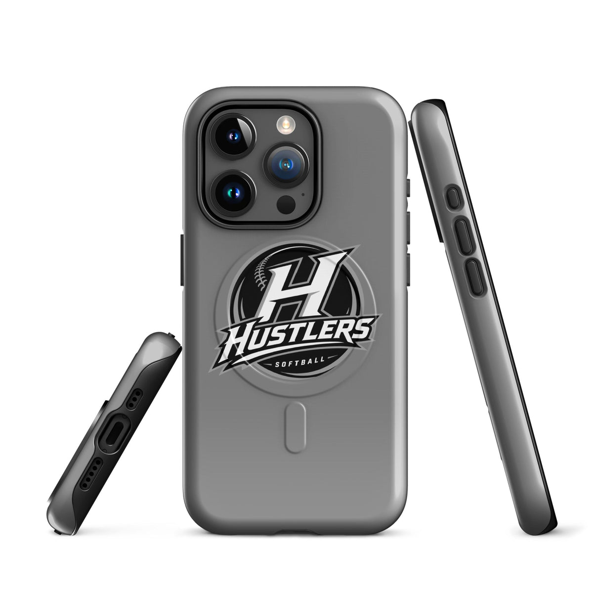 Magsafe Tough Case for iPhone | Hustlers Softball | Crest Logo