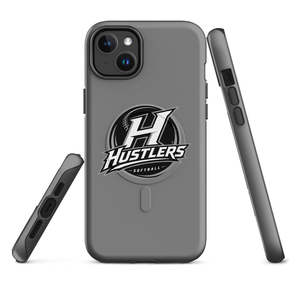 Magsafe Tough Case for iPhone | Hustlers Softball | Crest Logo