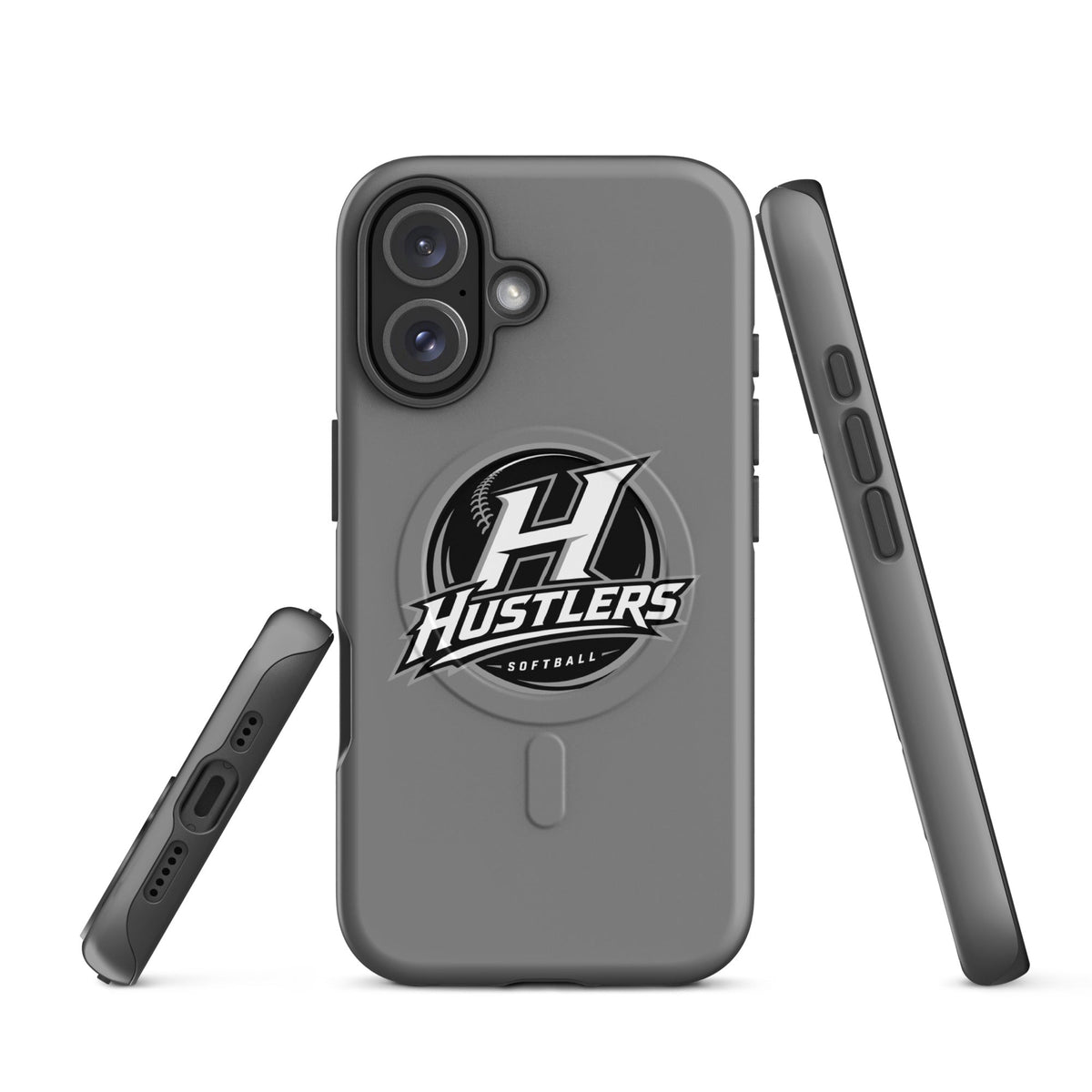 Magsafe Tough Case for iPhone | Hustlers Softball | Crest Logo