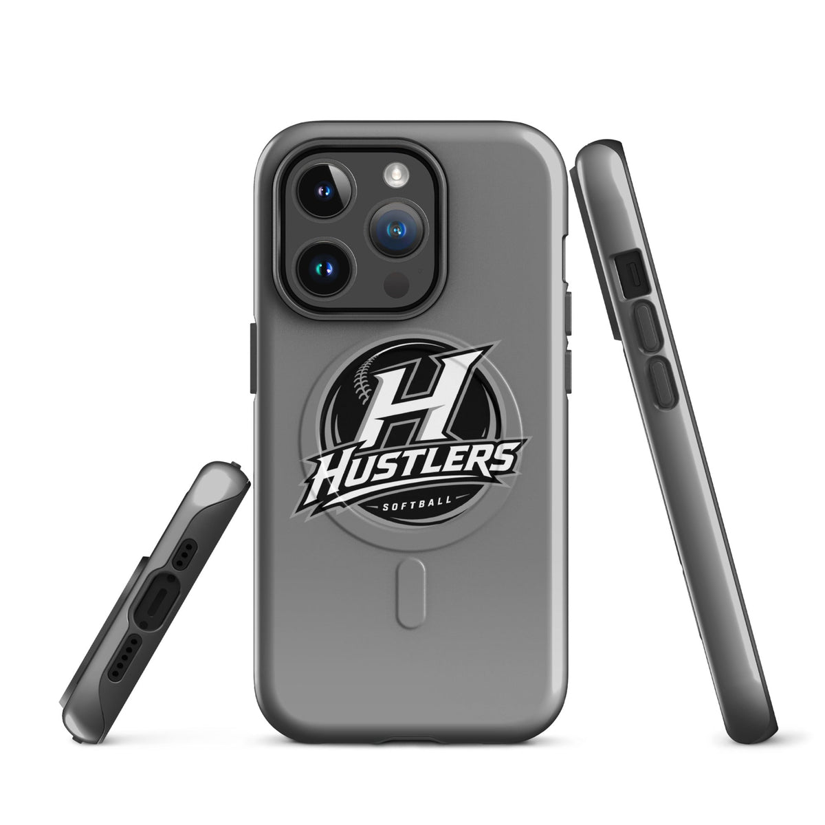 Magsafe Tough Case for iPhone | Hustlers Softball | Crest Logo