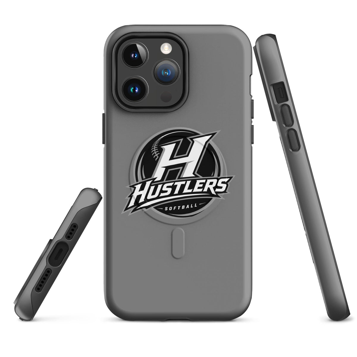 Magsafe Tough Case for iPhone | Hustlers Softball | Crest Logo