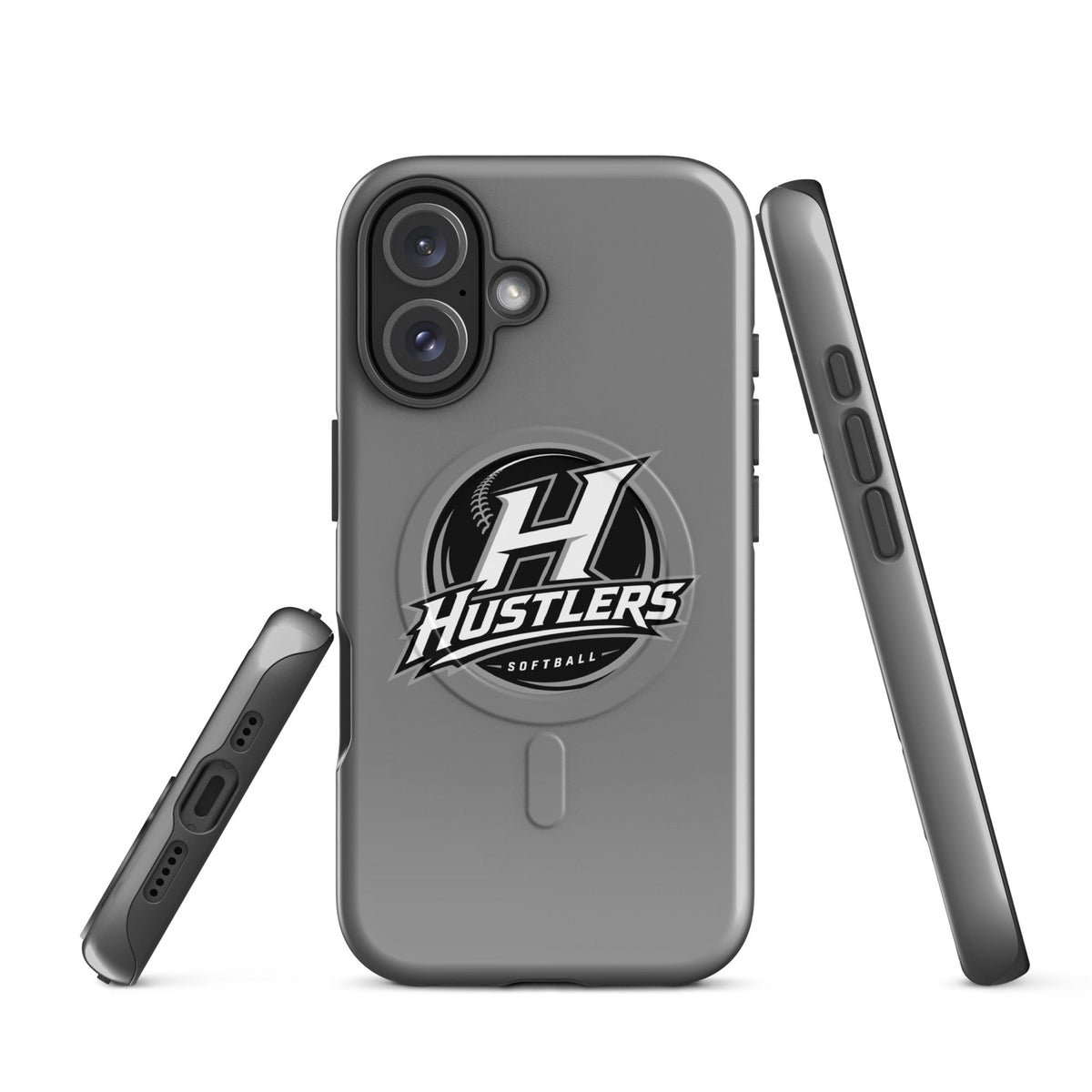 Magsafe Tough Case for iPhone | Hustlers Softball | Crest Logo