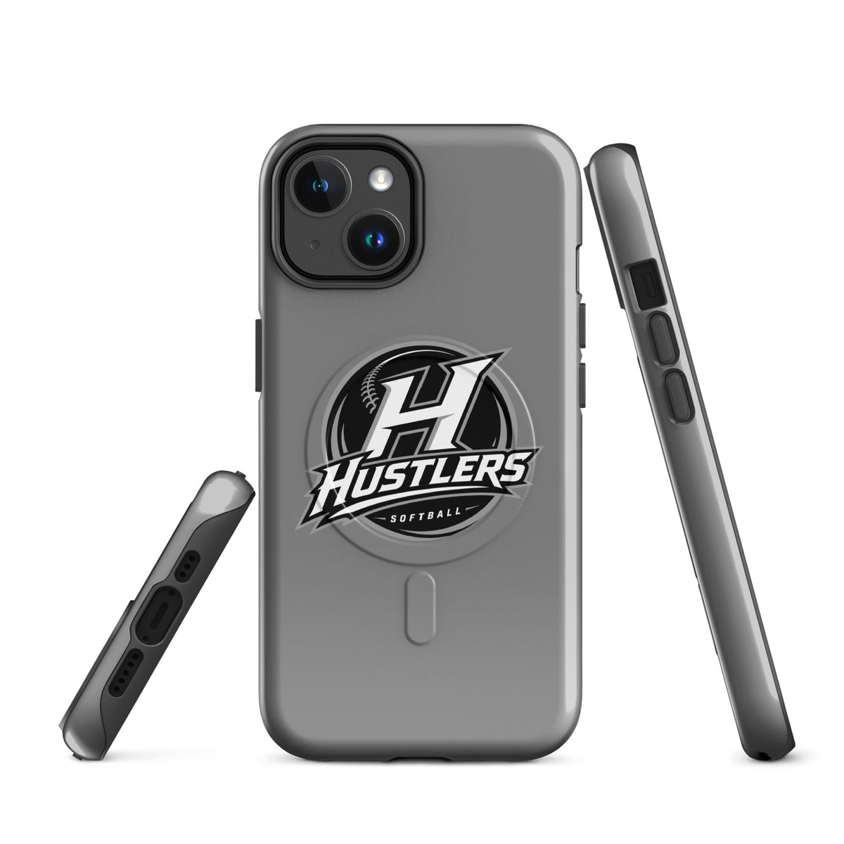 Magsafe Tough Case for iPhone | Hustlers Softball | Crest Logo