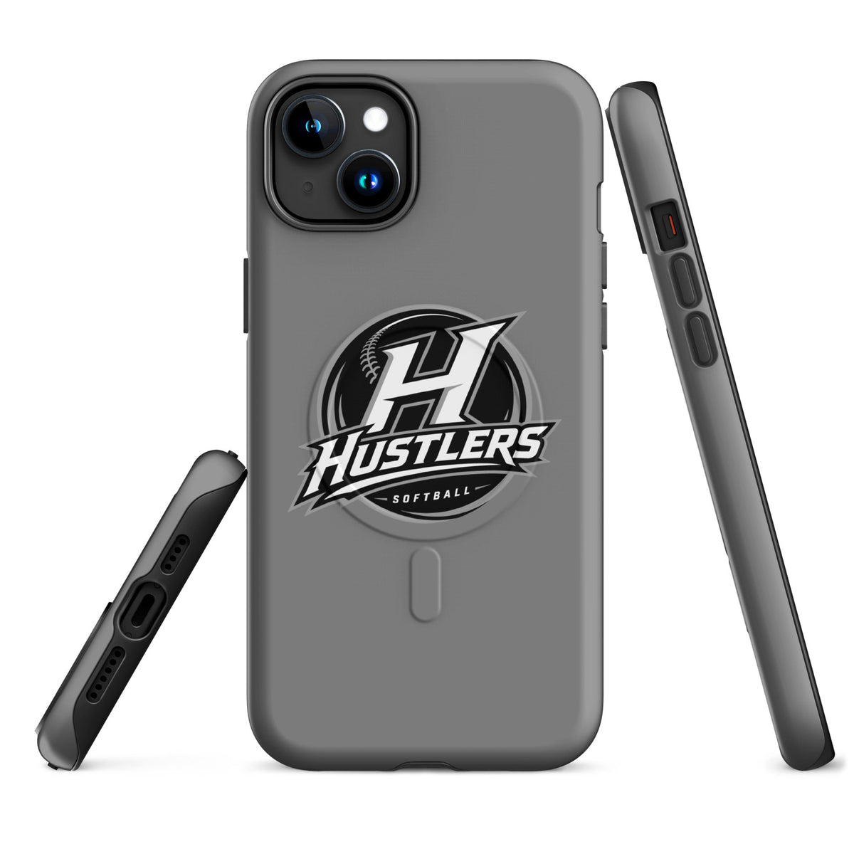Magsafe Tough Case for iPhone | Hustlers Softball | Crest Logo