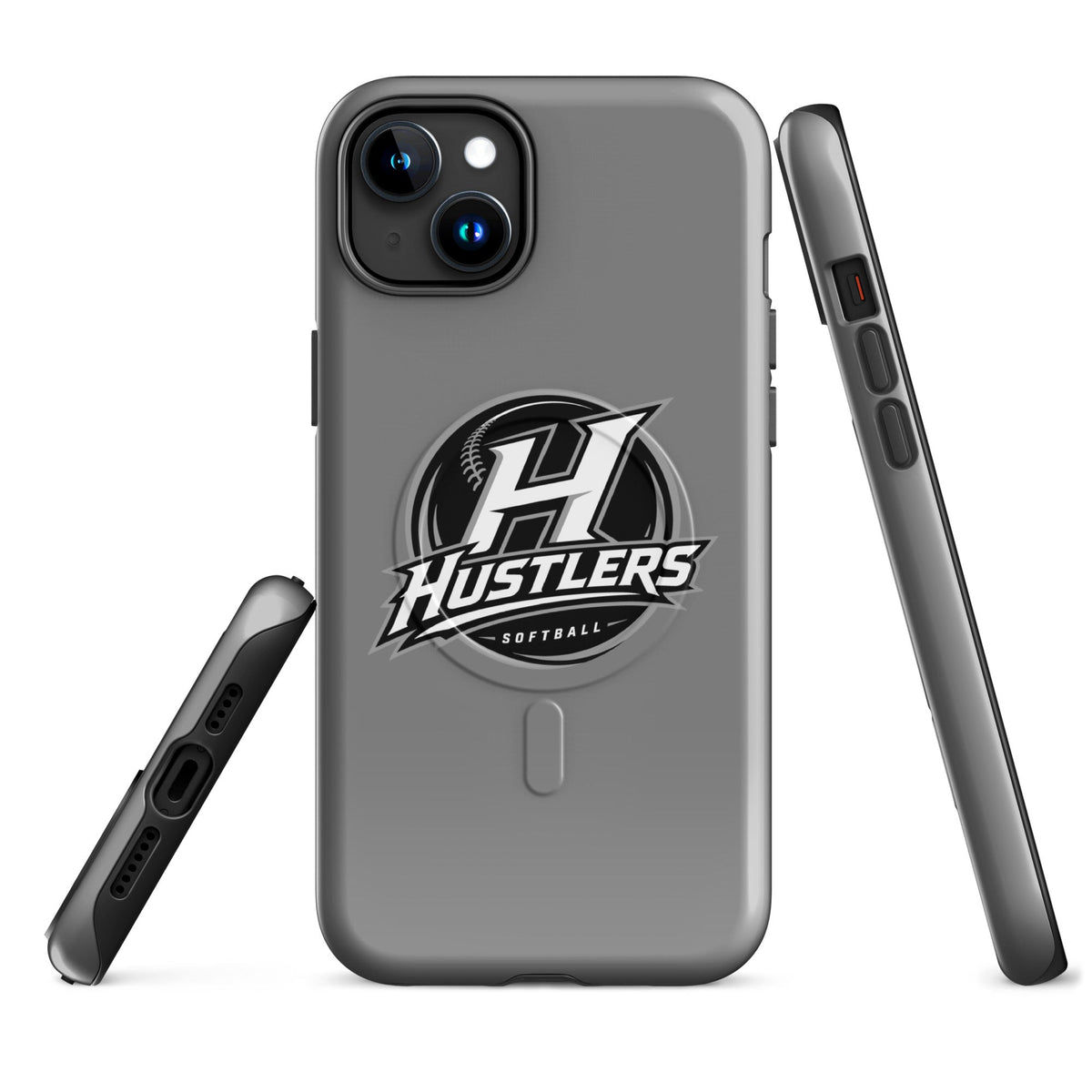 Magsafe Tough Case for iPhone | Hustlers Softball | Crest Logo