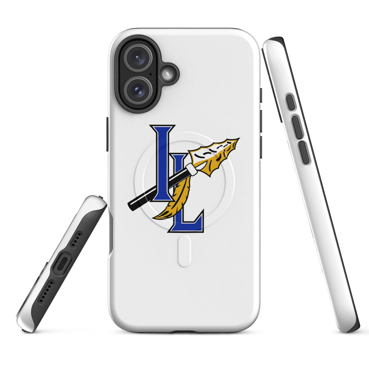 Magsafe Tough Case for iPhone | Indian Land Middle School Volleyball | Spear Athletic Logo