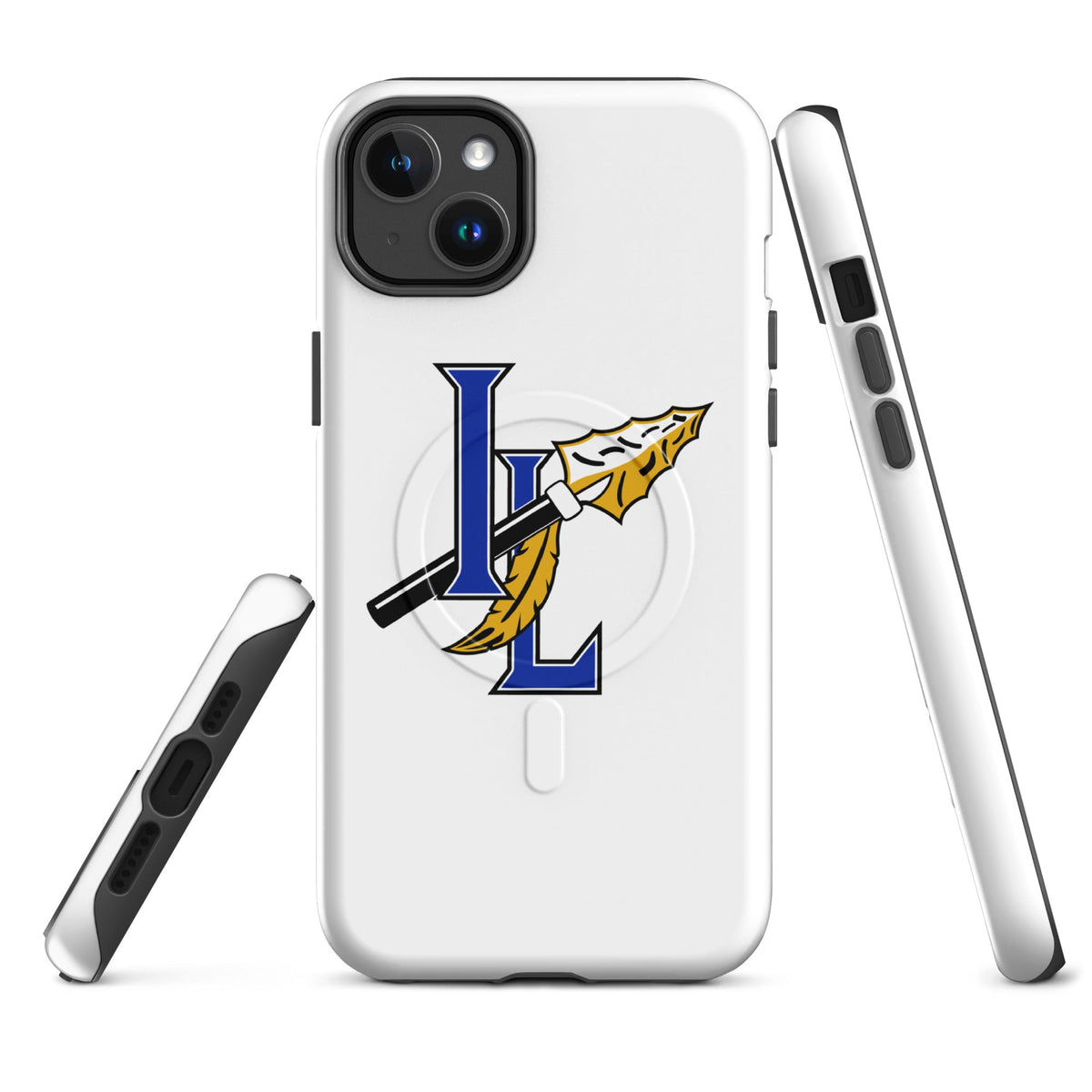 Magsafe Tough Case for iPhone | Indian Land Middle School Volleyball | Spear Athletic Logo