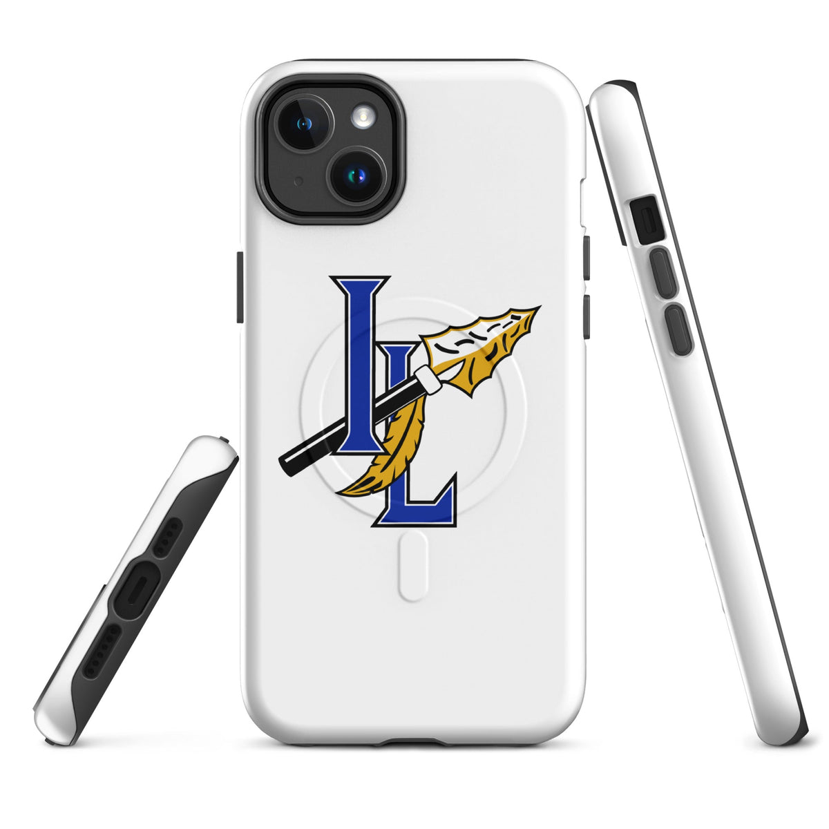 Magsafe Tough Case for iPhone | Indian Land Middle School Volleyball | Spear Athletic Logo