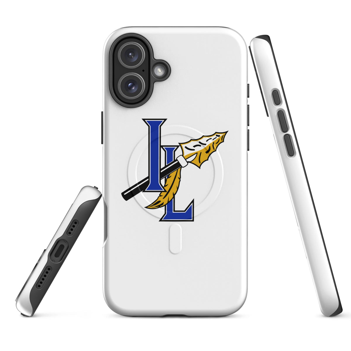 Magsafe Tough Case for iPhone | Indian Land Middle School Volleyball | Spear Athletic Logo