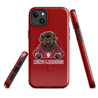 Magsafe Tough Case for iPhone | Indiana University Lacrosse | Mascot Logo
