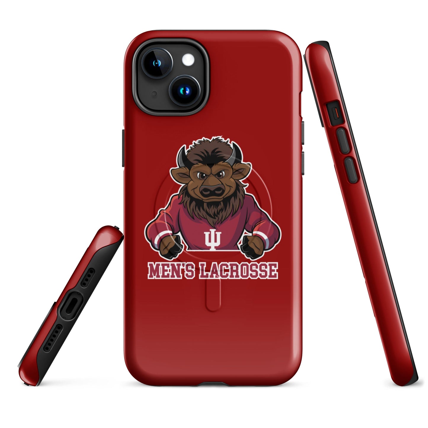 Magsafe Tough Case for iPhone | Indiana University Lacrosse | Mascot Logo