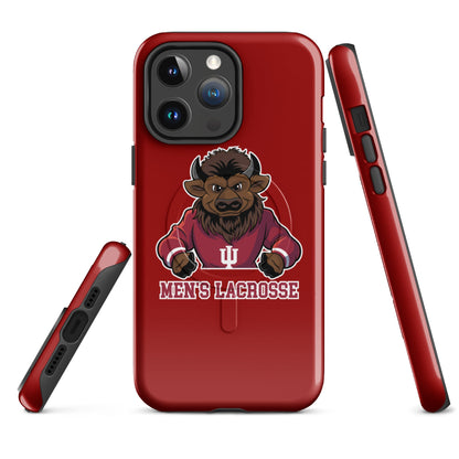 Magsafe Tough Case for iPhone | Indiana University Lacrosse | Mascot Logo