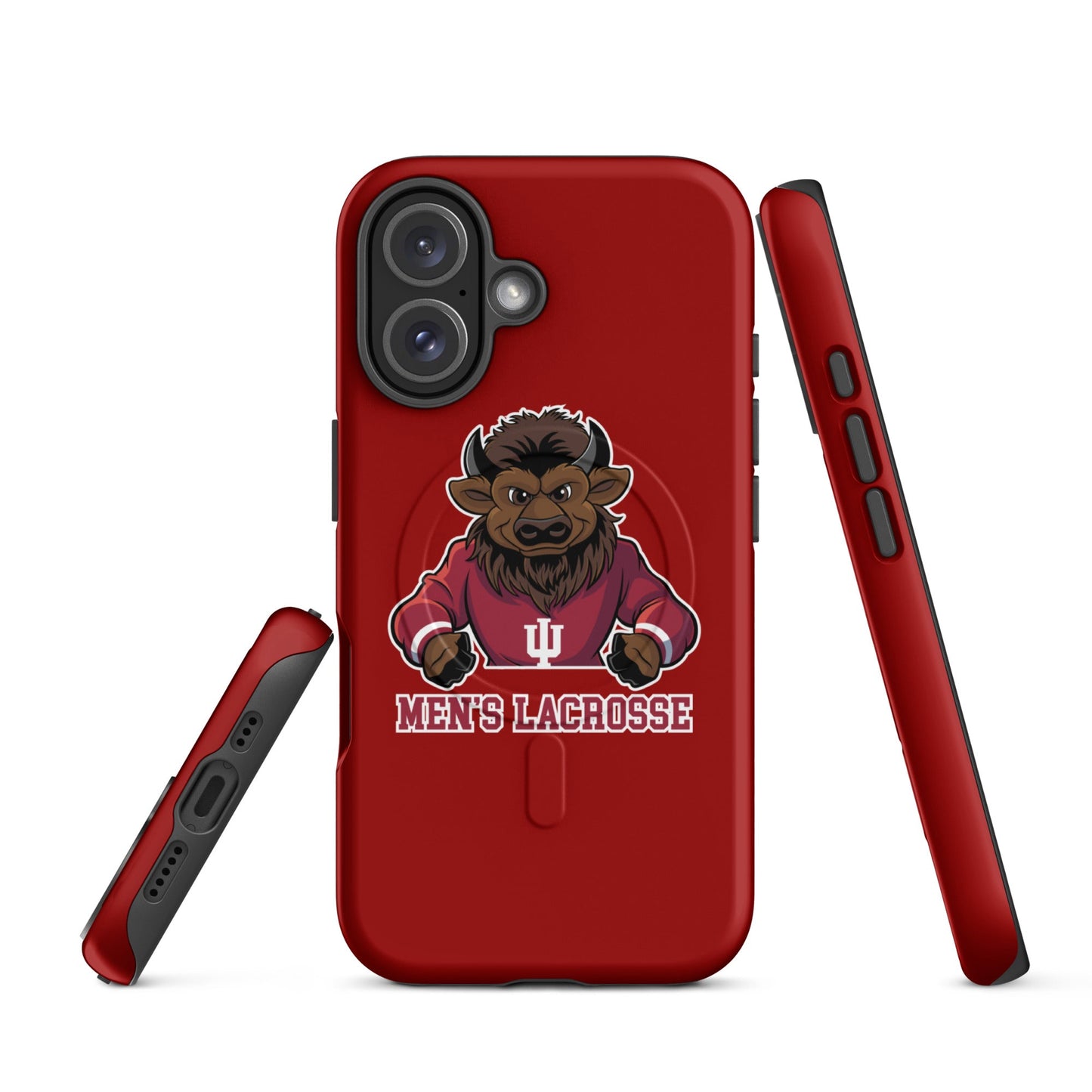 Magsafe Tough Case for iPhone | Indiana University Lacrosse | Mascot Logo