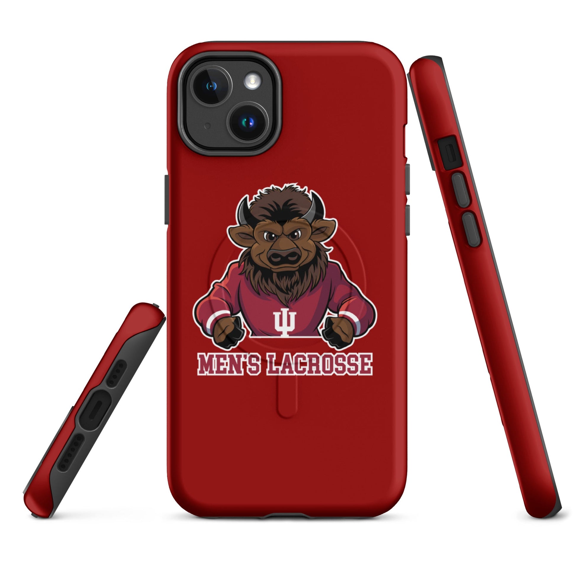 Magsafe Tough Case for iPhone | Indiana University Lacrosse | Mascot Logo