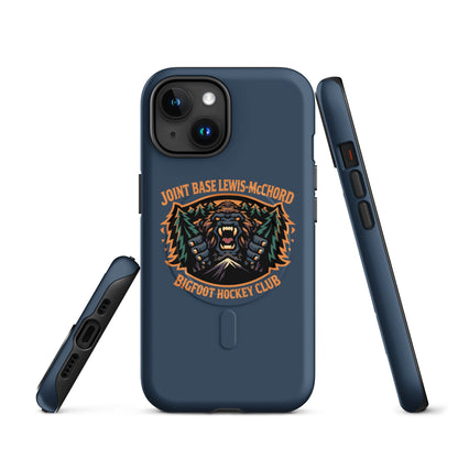 Magsafe Tough Case for iPhone | JBLM Bigfoot Hockey Team | Mascot Logo