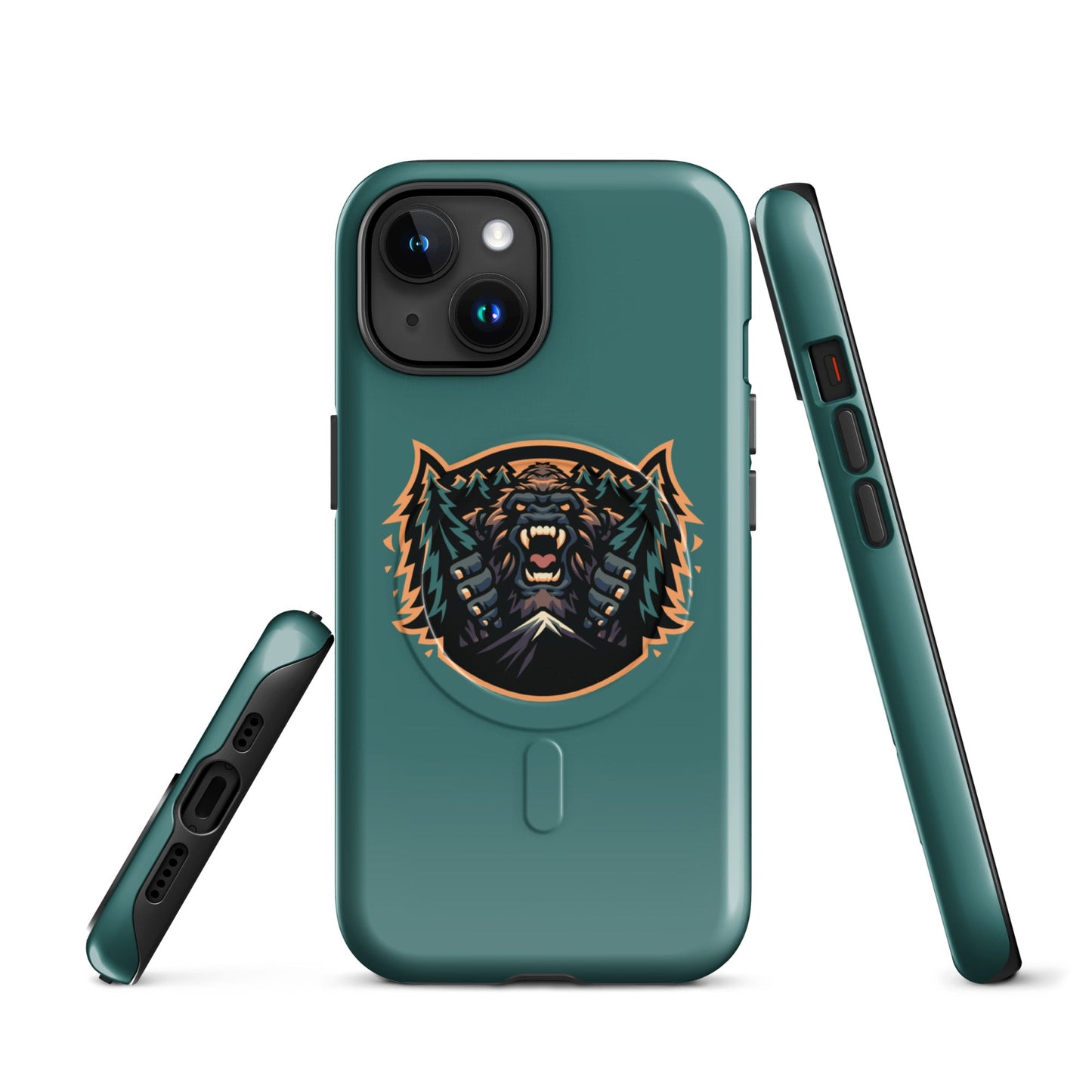 Magsafe Tough Case for iPhone | JBLM Bigfoot Hockey Team | Mascot Logo