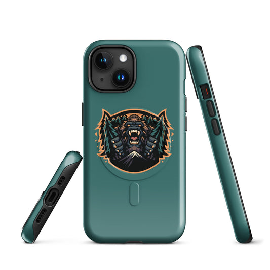 Magsafe Tough Case for iPhone | JBLM Bigfoot Hockey Team | Mascot Logo