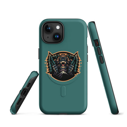 Magsafe Tough Case for iPhone | JBLM Bigfoot Hockey Team | Mascot Logo