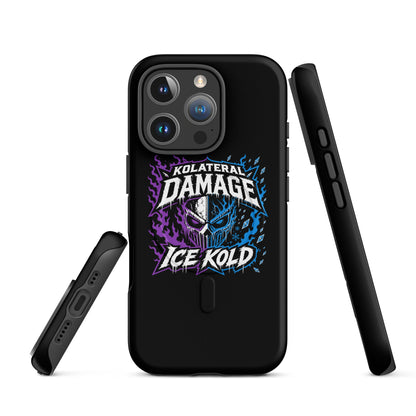 Magsafe Tough Case for iPhone | Kolateral Damage E-Sports | Ice Kold Crest Logo