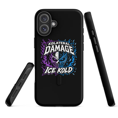 Magsafe Tough Case for iPhone | Kolateral Damage E-Sports | Ice Kold Crest Logo