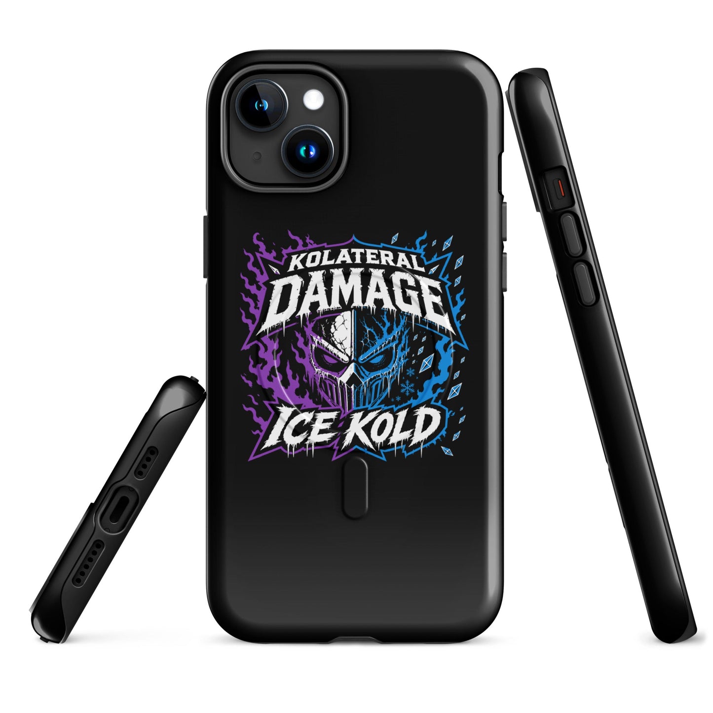 Magsafe Tough Case for iPhone | Kolateral Damage E-Sports | Ice Kold Crest Logo