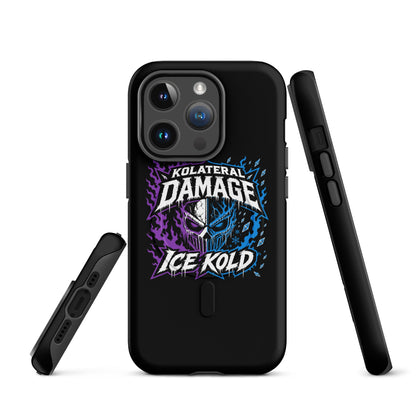 Magsafe Tough Case for iPhone | Kolateral Damage E-Sports | Ice Kold Crest Logo