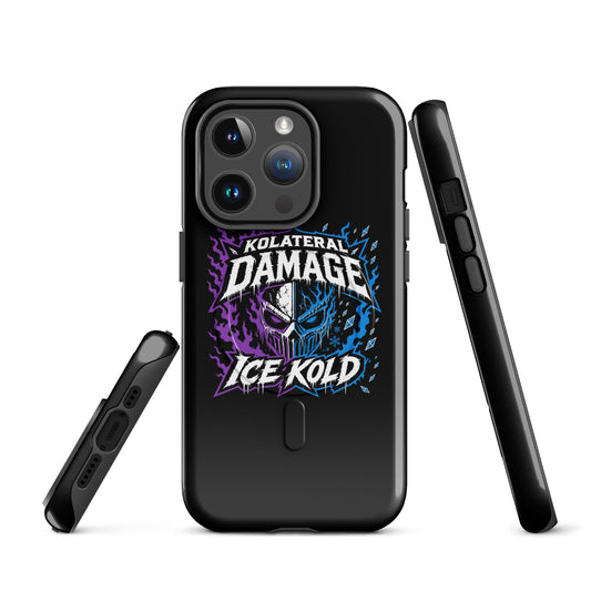 Magsafe Tough Case for iPhone | Kolateral Damage E-Sports | Ice Kold Crest Logo